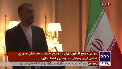 امیر&zwnj;عبداللهیان: جمهوری اسلامی به مداخله گران در امور داخلی خود هشدار داده و با آن قویا برخورد می&zwnj;کند