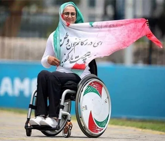 یادداشت زهرا نعمتی برای روز ملی پرچم؛ نام و پرچم ایران همیشه در قلبم خواهد ماند