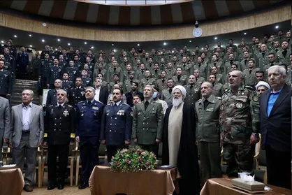 برگزاری آیین دانش&zwnj;آموختگی دانشجویان مدیریت دفاعی دانشگاه دافوس