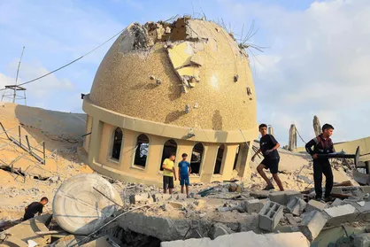 صهیونیست&zwnj;ها ۱۲۴۴ مسجد از مجموع ۱۲۷۵ مسجد نوار غزه را ویران کردند