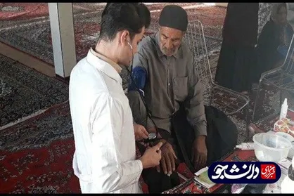 اردوی جهادی دانشجویان دانشکده پرستاری ملایر در روستای چشمه پهن برگزار شد