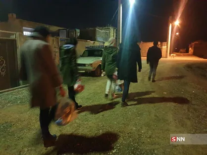 گروه&zwnj;های جهادی شب یلدای خود را با حاشیه&zwnj;نشینان شهر تهران گذراندند / کمک به بیش از ۱۰۰ خانواده محروم