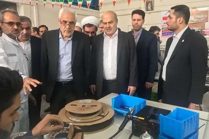 افتتاح خط تولید موتور پیشرفته الکتریکی مغناطیس