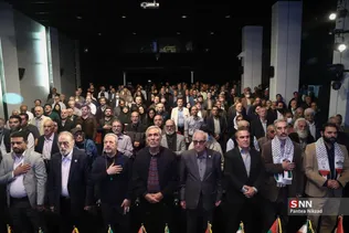 تجمع هنرمندان در حمایت از مردم فلسطین