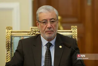 دیدار نائب‌‌ رئیس مجلس عراق با علی لاریجانی
