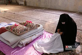 اهدای جهیزیه توسط بسیجیان مسجد چهاده معصوم