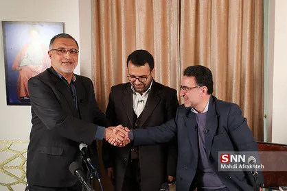 مناظره مصطفی تاج زاده و علیرضا زاکانی