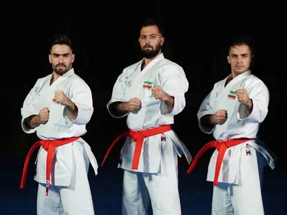 تیم کاتای تیمی مردان ایران نایب قهرمان آسیا شد
