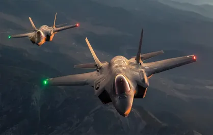ورود اضطراری جنگنده F-35 آمریکایی به پایگاه هوایی &laquo;موفق السلطی&raquo; در اردن