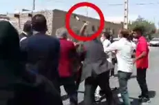 پلیس در تعقیب عامل حمله مسلحانه به عوامل یکی از برنامه‌های تلویزیونی