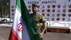 پیکر مطهر شهید مدافع وطن در اردبیل تشییع می‌شود
