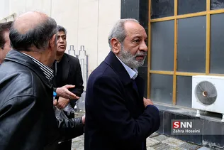 مراسم تشییع مرحوم «جمشید مشایخی»