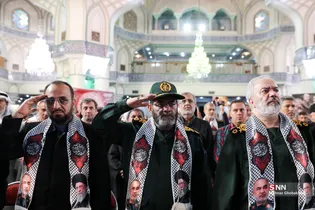 گرامیداشت نخستین سالگرد شهادت سپهبد پاسدار حسین سلامی