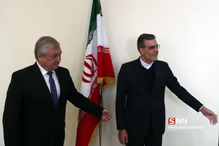 دیدار جابری انصاری و نماینده پوتین در امور سوریه
