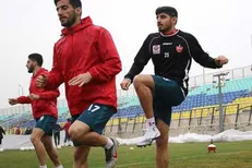 اولین تمرین ترابی با پرسپولیس