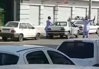 سرقت مسلحانه از بانک ملی در روز روشن!