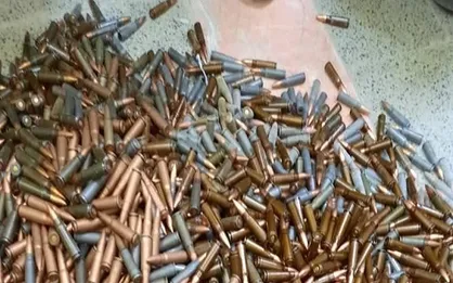 کشف ۴ هزار و ۳۴۸ فشنگ جنگی کلاشینکف توسط گمرک