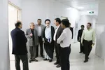 بازدید رئیس دانشگاه رازی از آزمایشگاه مرکزی