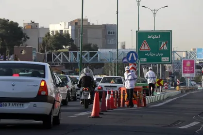 کاهش ترافیک صبحگاهی تهران به دنبال تعطیلی مراکز آموزشی