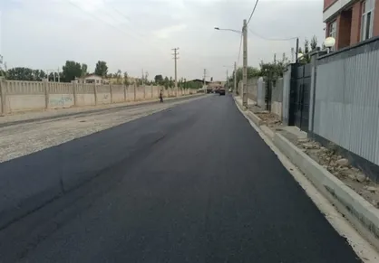 ارتقای ایمنی و روسازی مسیر های  منتهی به تردد زائران اربعین حسینی در کرمانشاه
