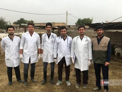 اولین اردوی جهادی دامپزشکی&zwnj; در استان خوزستان برگزار شد
