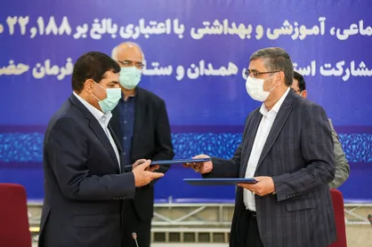موج خدمت&zwnj;رسانی ستاد اجرایی فرمان امام در ایستگاه همدان/ از اجرای بیش از ۲ هزار طرح اقتصادی و زیربنایی تا ایجاد ۱۴ هزار شغل