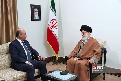 دیدار رئیس جمهور عراق با رهبر معظم انقلاب