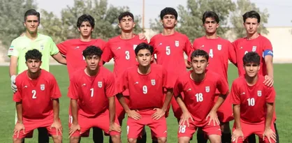 ۲ دیدار دوستانه تیم ملی فوتبال نوجوانان ایران و عراق