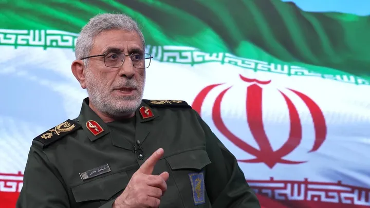 سردار قاآنی: غزه هم طوفان دارد، مراقب باشید!