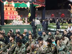مراسم بزرگداشت شهدای اقتدار ایران در حرم امام رضا (ع) برگزار شد + فیلم