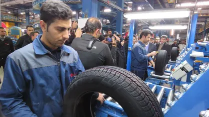 رشد ناچیز تولید تایر تا پایان مرداد ماه