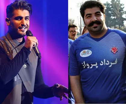 خواننده مشهور استقلالی برای پرسپولیسی&zwnj;ها می&zwnj;خواند + عکس