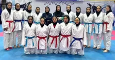 تمرینات مشترک تیم‌های ملی کاراته بانوان اعزامی به رقابت‌های قهرمانی آسیا و دانشجویان جهان