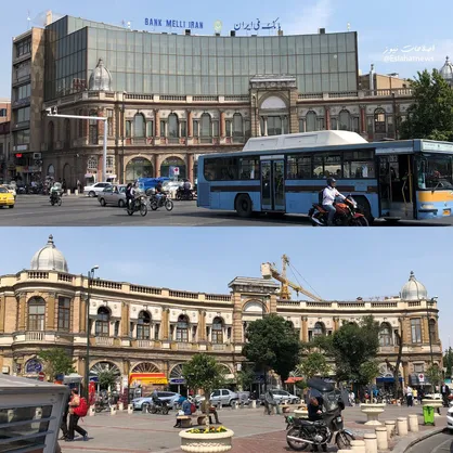 بانک ملی ایران به بنای تاریخی هم رحم نمی&zwnj;کند