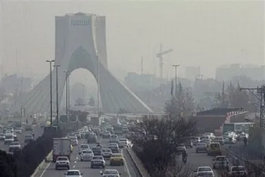 هوای تهران برای گروه‌های حساس ناسالم است