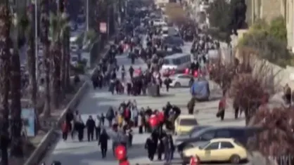 فرار اهالی حلب سوریه از آتش تروریست&zwnj;های جولانی!