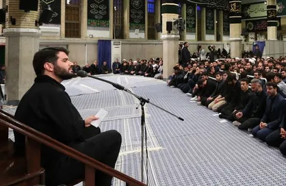 مداحی روز اربعین در حسینیه امام خمینی(ره) بانوای میثم مطیعی