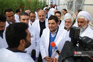 افتتاح فاز سوم طرح توسعه گلخانه پنجاه هکتاری