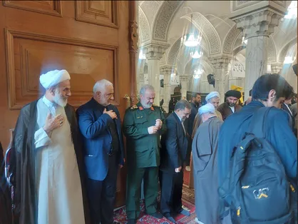 برگزاری مراسم چهلم شهادت سید حسن نصرالله و سردار نیلفروشان با حضور شخصیت&zwnj;های کشوری و لشکری