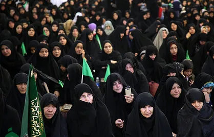 اجتماع پرشور بانوان فاطمی در دفاع از حریم ولایت