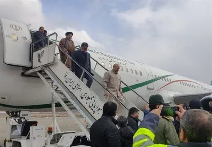قالیباف به مناطق زلزله&zwnj;زده خوی رفت