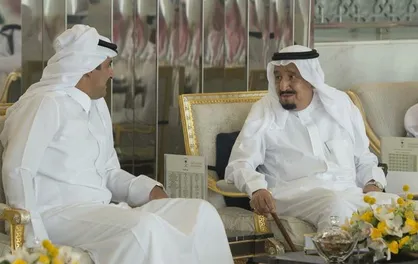 گفتگوی تلفنی امیر قطر با پادشاه و ولیعهد سعودی