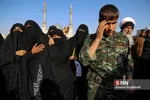 تشییع و تدفین پيكرشش شهید مدافع حرم در قم