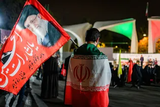 تجمع دانشجویان دانشگاه‌های تهران با موضوع اتفاقات اسفند ۱۴۰۴