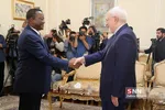 دیدار و رونوشت استوار نامه سفیر جدید آفریقای جنوبی با محمد جواد ظریف