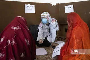 اردو جهادی گروه طبیبان مسیر در حاشیه شهر تهران