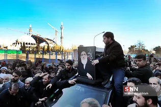 مراسم تشییع پیکر آیت‌الله سیدمحمود هاشمی شاهرودی