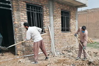 جهادگران دانشگاه آیت&zwnj;الله بروجردی در مناطق محروم بروجرد اردوی جهادی برگزار کردند