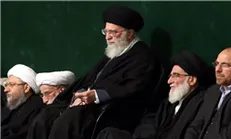 دومین شب مراسم عزاداری شهادت حضرت فاطمه(س) با حضور رهبر معظم انقلاب  برگزار شد