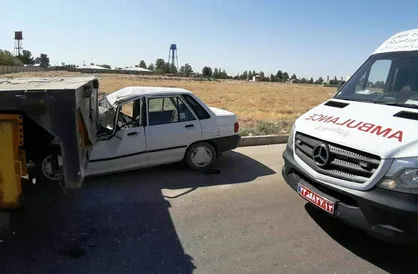 بیشترین علت تصادفات فوتی عدم توجه جلو است